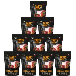 Tasty Dogs Life kachní želé 10x500g