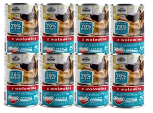 Frendi kousky v jemné omáčce s hovězím masem 8 x 1250g