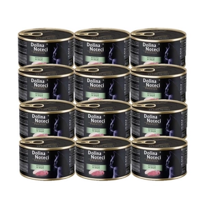 DOLINA NOTECI Premium pro kočky s vysokým obsahem husího masa 12x185g