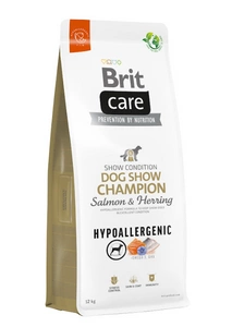 BRIT CARE Dog Hypoallergenic Dog Show Champion Losos a sledě 12 kg