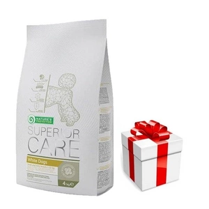 NATURES PROTECTION Superior Care White small breed adult 4kg + překvapení pro vašeho psa ZDARMA