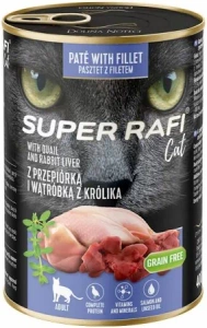 DOLINA NOTECI Super Rafi Cat P&F s křepelkou a králičí játry 400 g