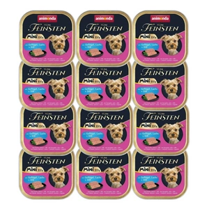 ANIMONDA Vom Feinsten mini adult  drůbež/losos/kopr 12x100g