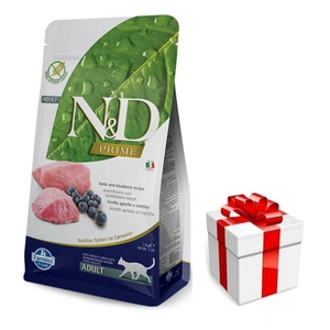N&D Grain Free Cat Adult Lamb & Blueberry 5 kg + překvapení pro kočku ZDARMA
