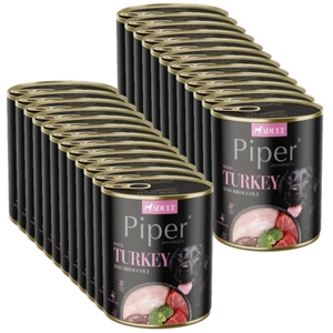 DOLINA NOTECI Piper pro psy s krůtím masem a brokolicí 24x800g