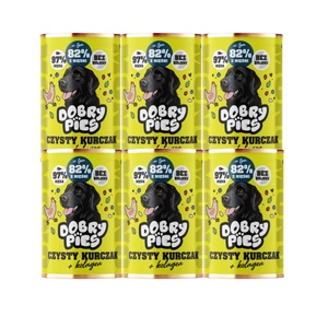 Dobry Pies Mono Kuře s kolagenem 6x400g