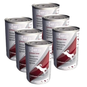 TROVET TPD Hypoallergenic - Turkey 6x400g