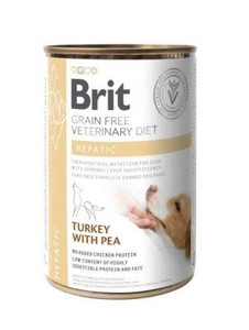 BRIT GF Veterinary Diets Dog Hepatic 400g - vlhké krmivo pro psy