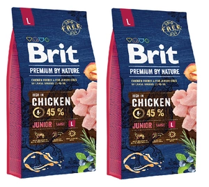 BRIT Premium By Nature Junior L 2x15kg