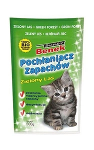 Super Benek Pohlcovač zápachu zelený les 450g