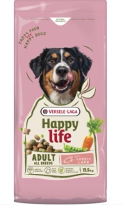 VERSELE-LAGA Happy Life Adult s jehněčím 12,5 kg - krmivo pro dospělé psy velkých plemen s jehněčím masem
