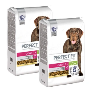 Perfect Fit™ - suché kompletní krmivo pro dospělé psy středních a velkých plemen, bohaté na kuřecí maso 2x11,5 kg