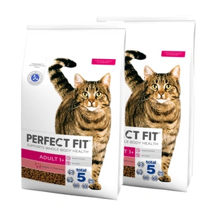 Perfect Fit™ - suché kompletní krmivo pro dospělé kočky s vysokým obsahem hovězího masa 2x7kg