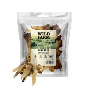 WILD FARM jehněčí uši 300g pamlsky pro psy