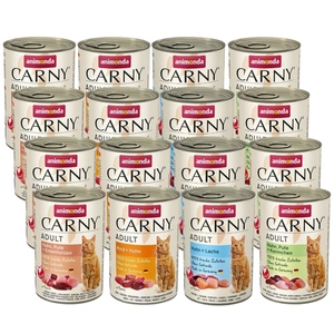 ANIMONDA Cat Carny Adult Mix příchutí 12x400g