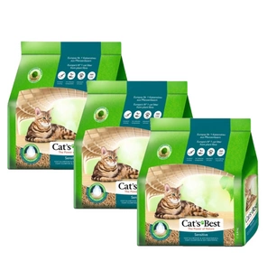 Stelivo pro kočky JRS Cats Best Sensitive (Green Power) 3x(8L/2,9kg)