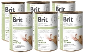 BRIT GF Veterinary Diets Dog Diabetes 6x400g