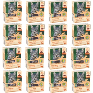 BOZITA Cat Jehněčí v omáčce 16x370g