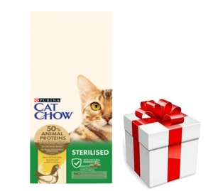 PURINA Cat Chow Special Care Sterilised 15kg  + Překvapení pro kočku