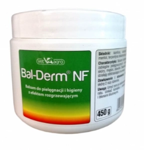 BAL-DERM pečující a hygienický balzám s hřejivým účinkem 450g