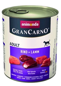 Animonda GranCarno dog konz. - hovězí, jehněčí 800g