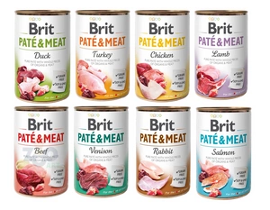 BRIT PATE & MEAT 48x400g MIX