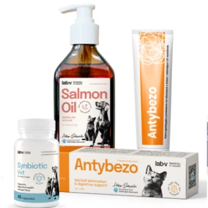 Lab-v Pet Care Box MINI – Dárková sada pro kočky