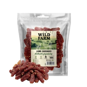 WILD FARM jehněčí párky 500g pamlsky pro psy