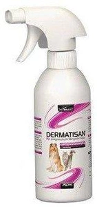 Dermatisan hydratační tekutina proti svědění s alantoinem pro péči o kůži psů a koček 250ml