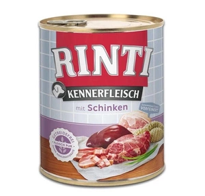 Rinti Kennerfleisch Schinken mokré krmivo pro psy - šunka 800g