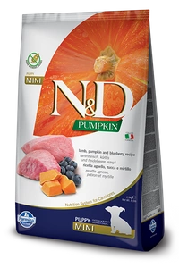 Farmina N&D Pumpkin DOG Puppy Mini Lamb & Blueberry 2,5kg