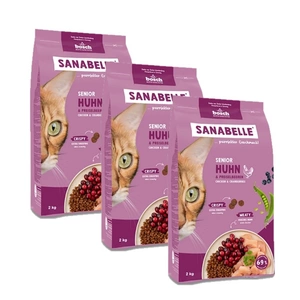 BOSCH Sanabelle Senior Drůbež 3x8kg