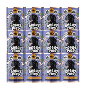 Dobry Pies Hovězí maso s topinamburem a rozmarýnem 12x400g