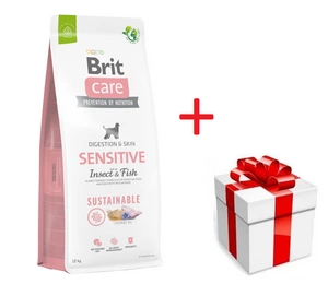 Brit Care Dog Sustainable Sensitive 12kg + překvapení