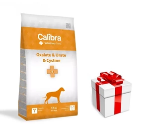 Calibra VD Dog Oxalate & Urate & Cystine 12kg  + překvapení pro vašeho psa GRATIS