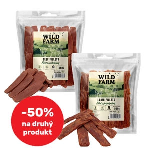 WILD FARM jehněčí filet 500g + WILD FARM hovězí filet 500g