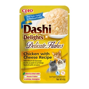 INABA Dashi Delights Delicate Flakes Kuře se sýrem 40 g