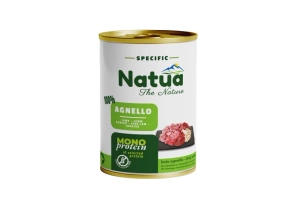 Natua (pes) - konzerva 400g - specifický monoprotein jehněčí