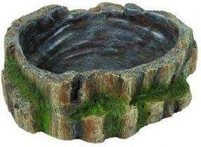 TRIXIE Miska na vodu a krmivo pro plazy 18,5x4,5x17cm