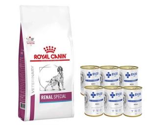 ROYAL CANIN Renal Special Canine RSF 13 10 kg + ENZO VET Renal 6 x 400 g
