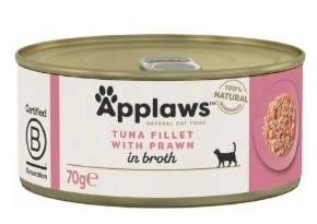Applaws Cat tuňák s krevetami 70g
