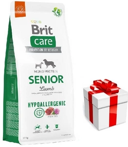 BRIT CARE Hypoallergenic Senior Lamb 12kg + PŘEKVAPENÍ ZDARMA !