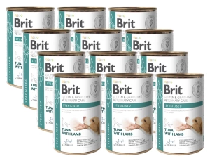 BRIT GF Veterinary Diets Dog Sterilised 12x400g – mokré krmivo pro psy