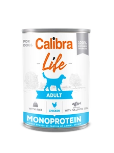 CALIBRA Dog Life Adult Kuře s rýží 400 g