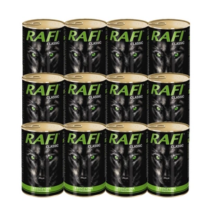 Rafi Classic se zvěřinou a mrkví v omáčce 12x1240g