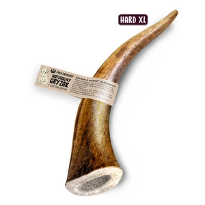 Paka Zwierzaka Přírodní žvýkačka z jeleního parohu HARD XL- 18 cm