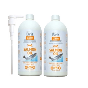 Brit Care Salmon Oil Iososový Olej 2x1000ml