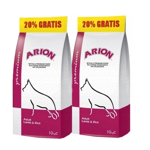 ARION Premium Jehněčí maso s rýží 2x12kg