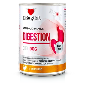 Disugual Karma mokra pro psy Veterinární DIGESTION Krůta (dospělí) 400 g