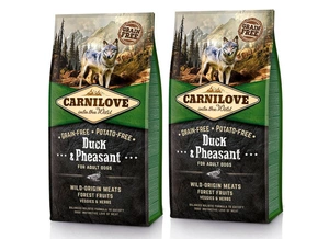 CARNILOVE Kachna a bažant pro dospělé psy 2x12kg